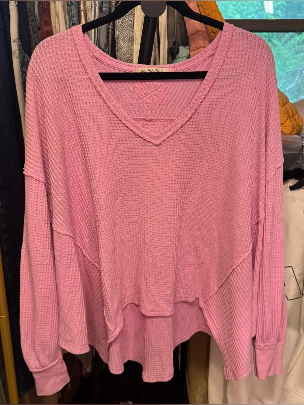 NWOT Free People We The Free Coraline Thermal - Sugar Magnolia - Medium
